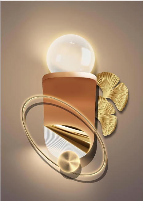 3D Wall Art | Wall Decoration | Wedding Gifts | Abstract Lantern