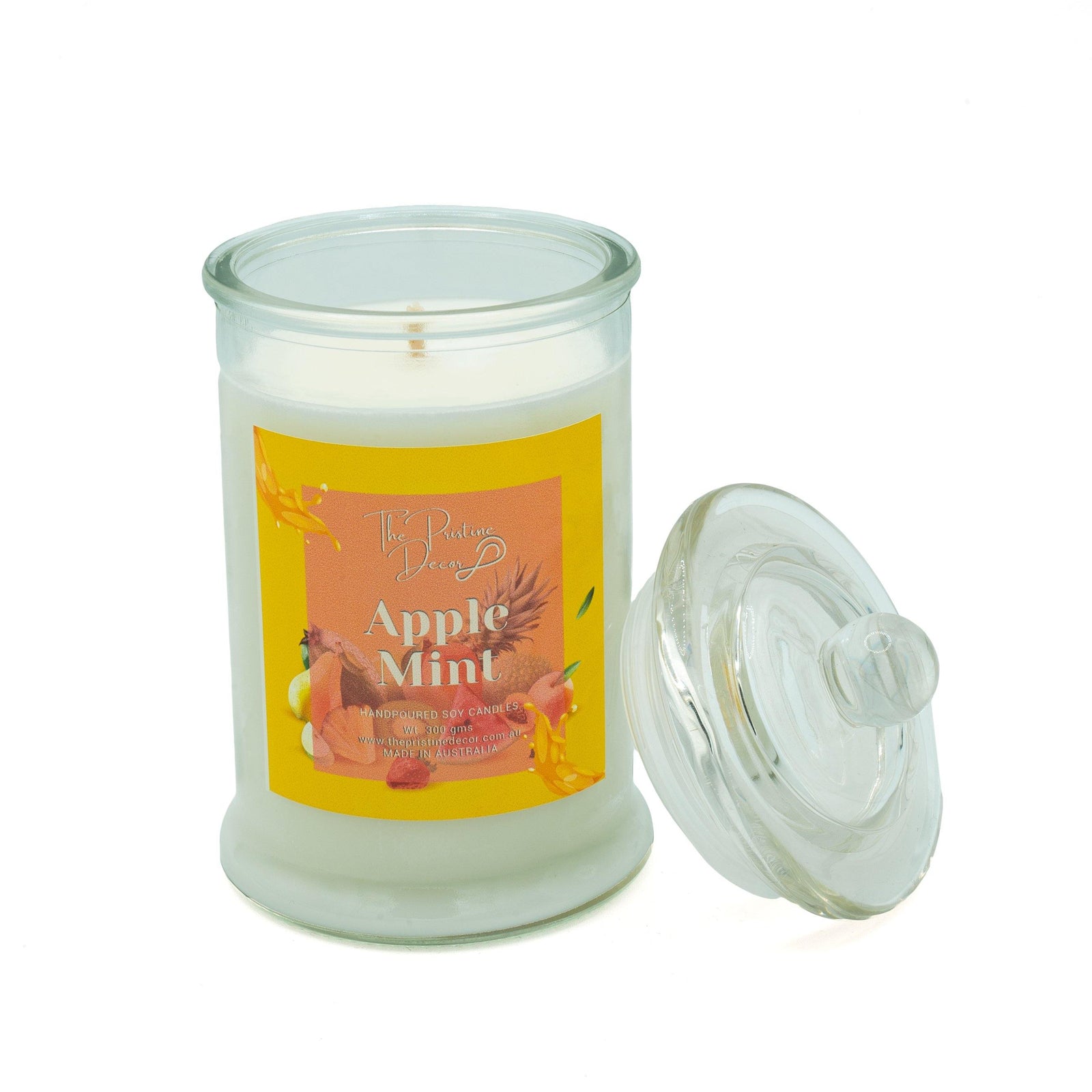 Scented Soy Candles - Apple & Mint Blends - Apple Mint