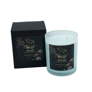 Scented Soy Candles - Musk & Patchouli Blend - Amalfi Coast
