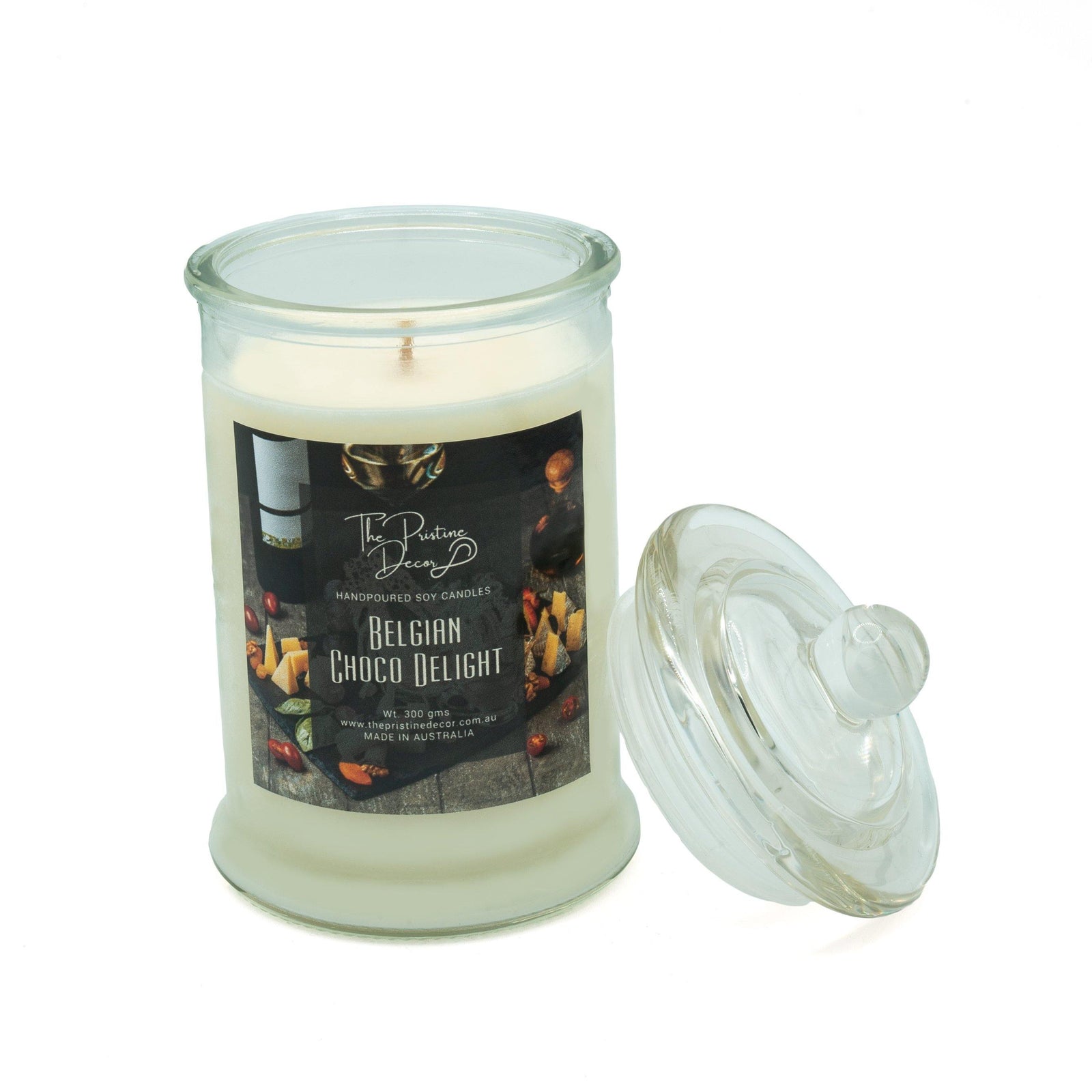 Scented Soy Candles - Belgium Chocolates Scent - Belgian Choco Delight