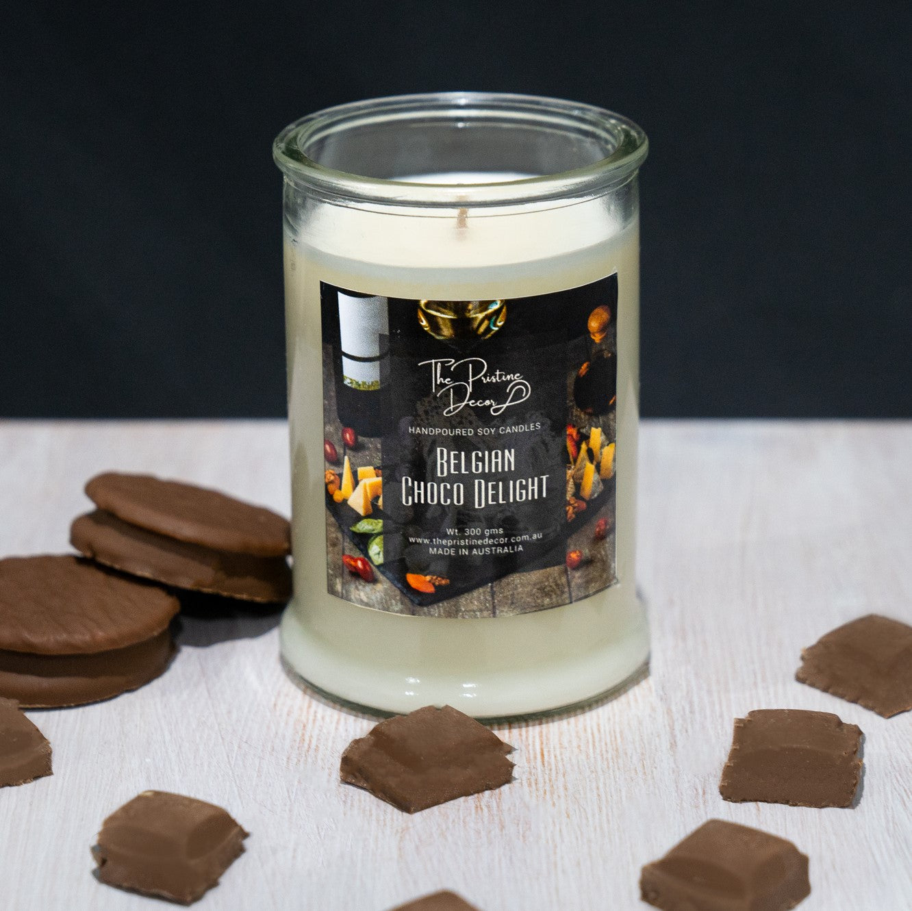Scented Soy Candles - Belgium Chocolates Scent - Belgian Choco Delight