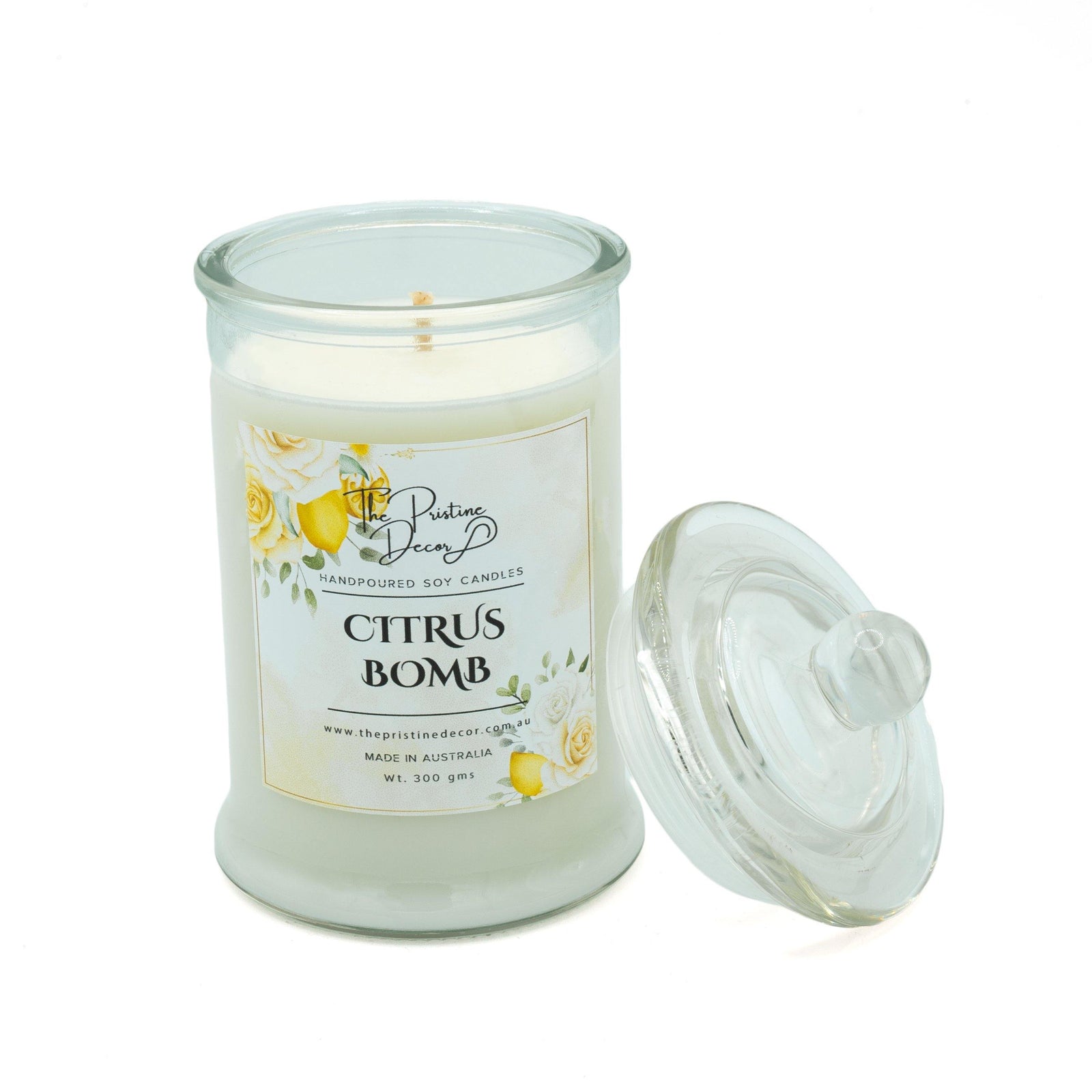 Scented Soy Candles - Lemon & Orange Blends - Citrus Bomb