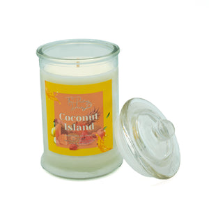 Scented Soy Candles - Coconut & Lime - Coconut Island