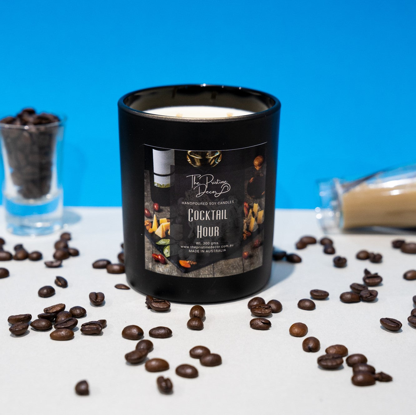 Scented Soy Candles - Coffee & Citrus B52 Blend - Cocktail Hour