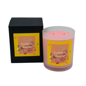 Scented Soy Candles - Apple & Melon - Golden Apple