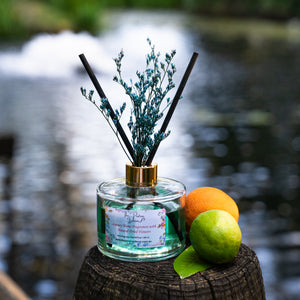 Reed Diffusers - Home Fragrance - Lime Basil Mandarin - Lime Fresh