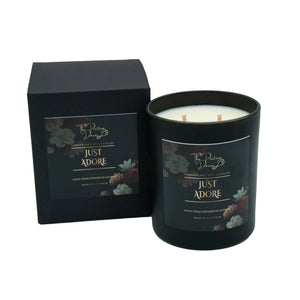 Scented Soy Candles - Orchids & Bergamot Blend - Just Adore