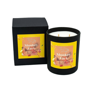 Scented Soy Candles - Peach & Coconut Blend - Monkey Fart