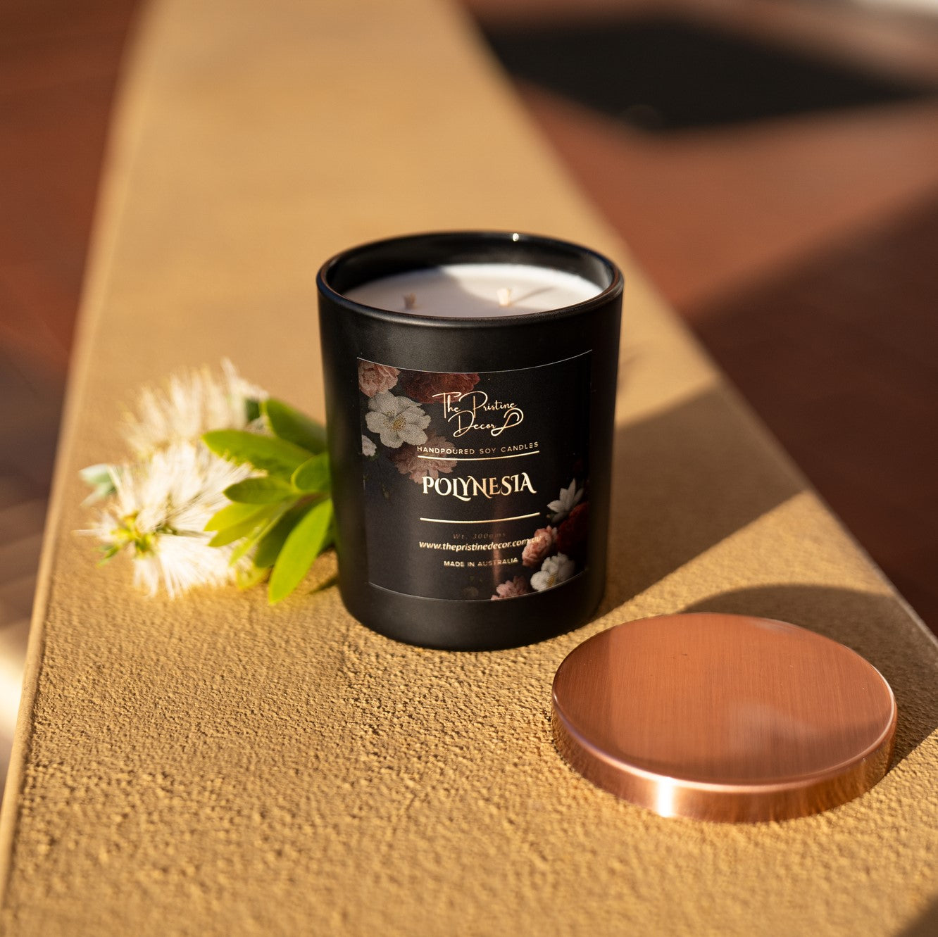 Scented Soy Candles - Ylang-ylang & Jasmine Blend - Polynesia