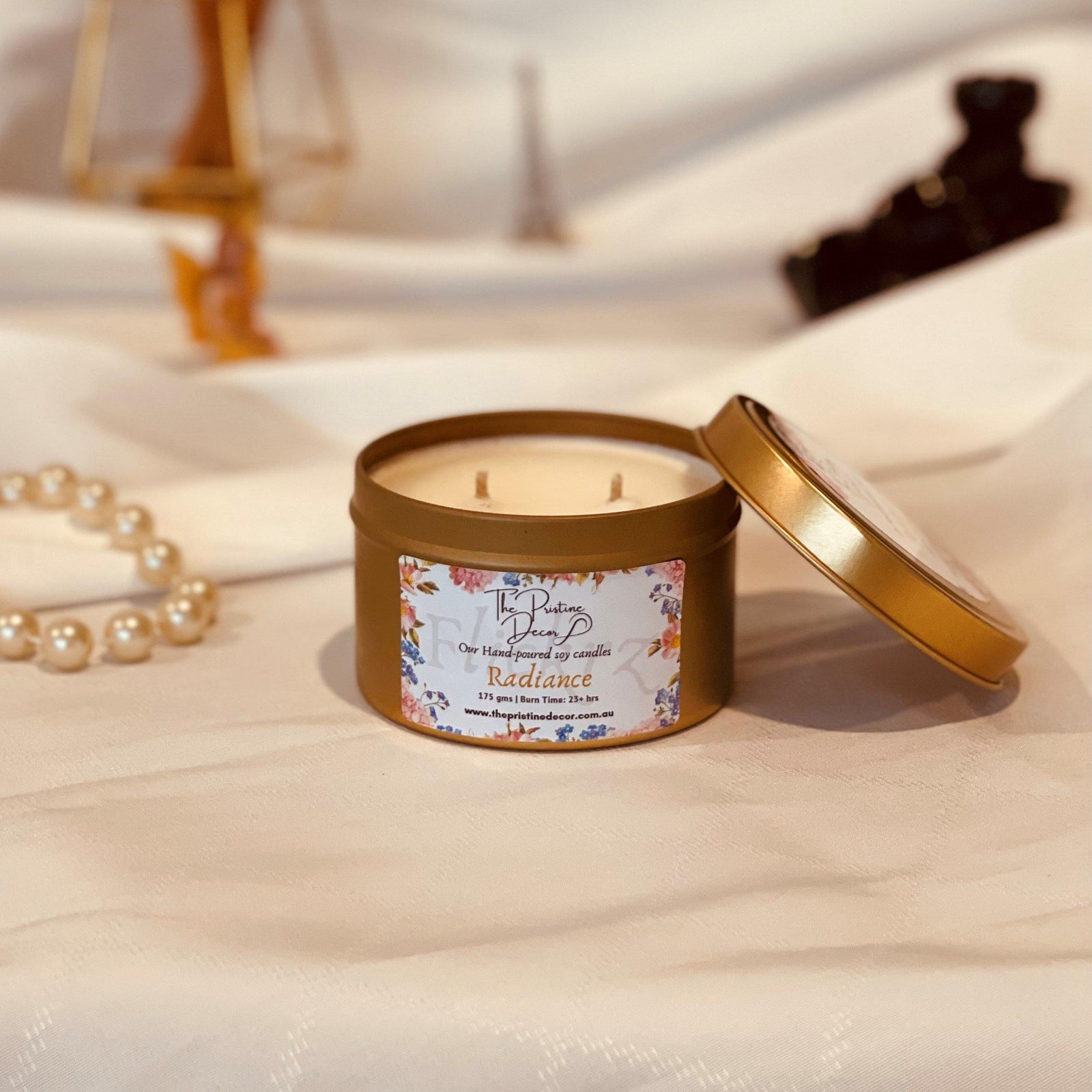 Scented Soy Candle - Eco-Friendly, Affordable, Berries, Strawberry scented