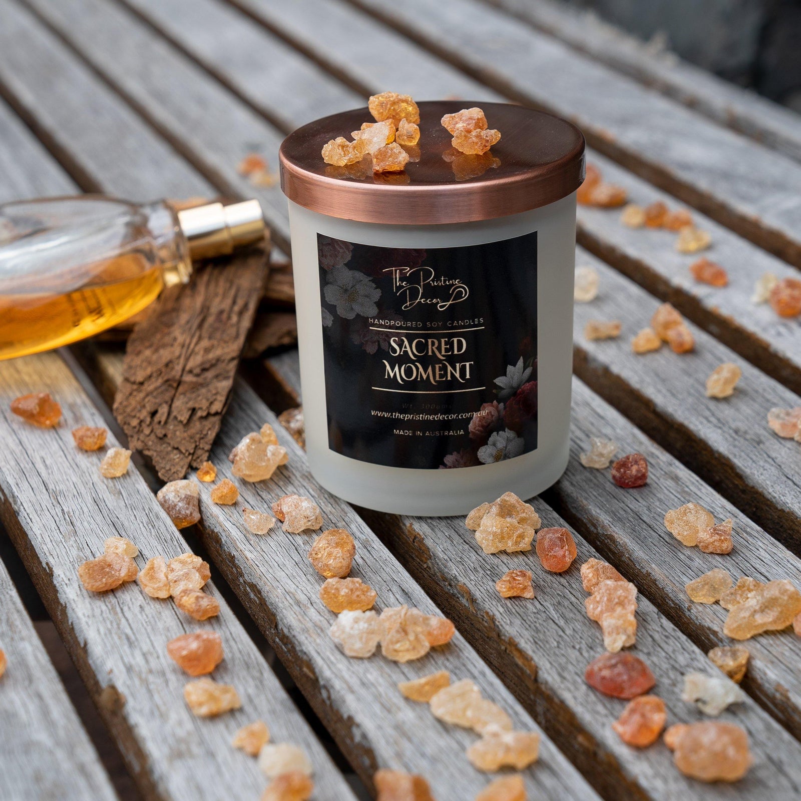 Scented Soy Candles - Frankincense Blend - Sacred Moment