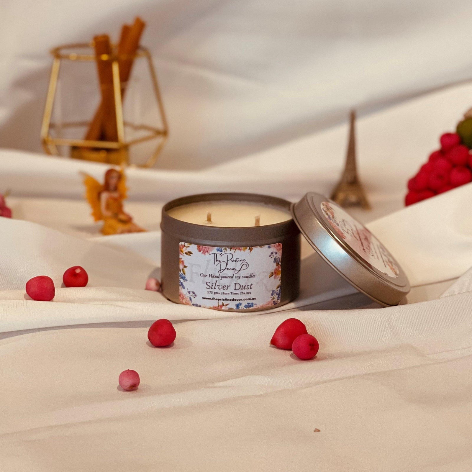 Scented Soy Candle, Ecofriendly, Affordable, Cherry blossom scented