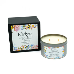 Scented Soy Candles - Cherry Blossom - Silver Dust