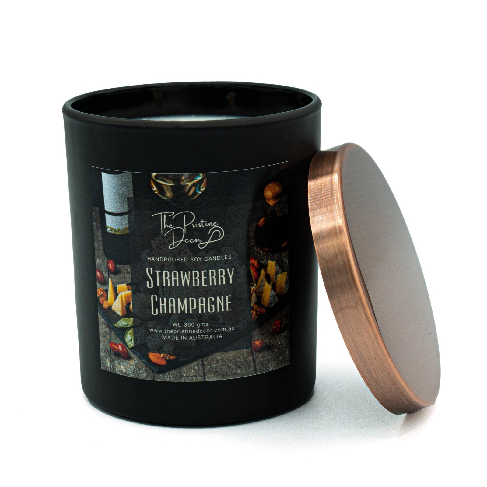 Scented Soy Candles - Strawberry Blend - Strawberry Champagne