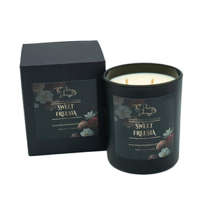 Scented Soy Candles - English Pear & Freesia Blend - Sweet Freesia