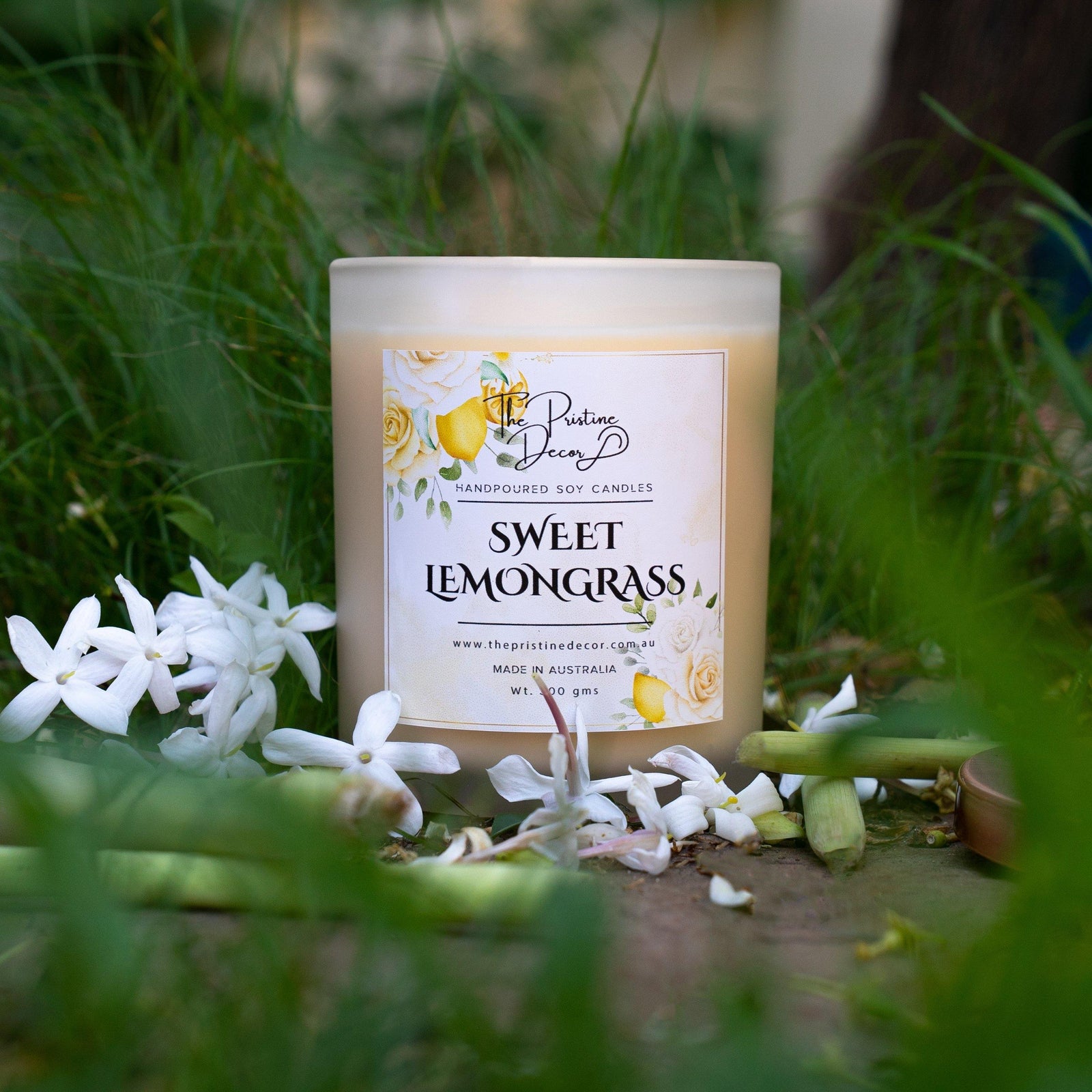 Scented Soy Candles - Lemongrass - Sweet Lemongrass