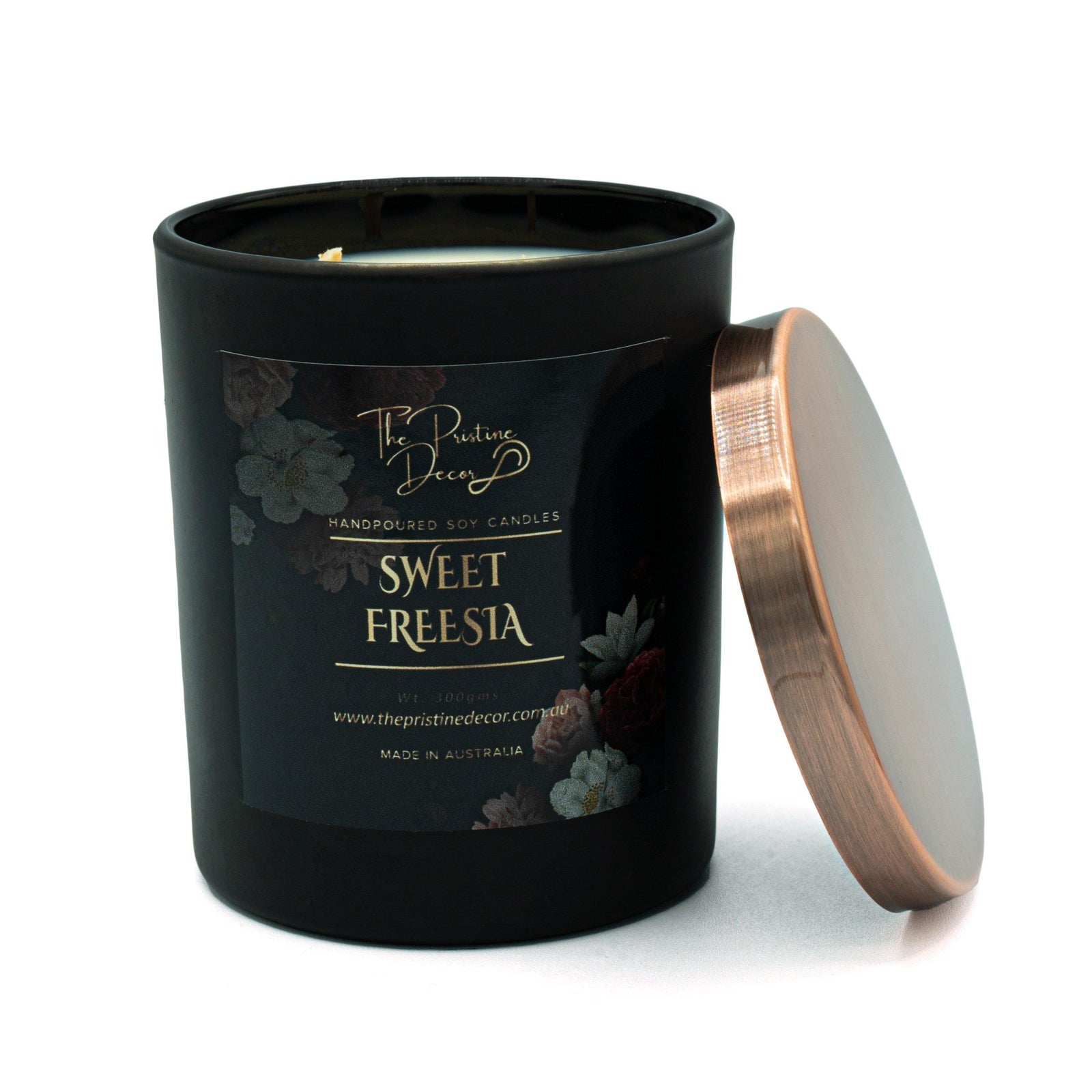 Scented Soy Candles - English Pear & Freesia Blend - Sweet Freesia