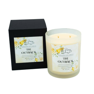 Scented Soy Candles - Coconut & Mandarins blend - The Outback