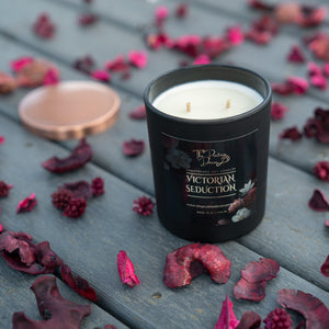Scented Soy Candles - Rose Blend - Victorian Seduction