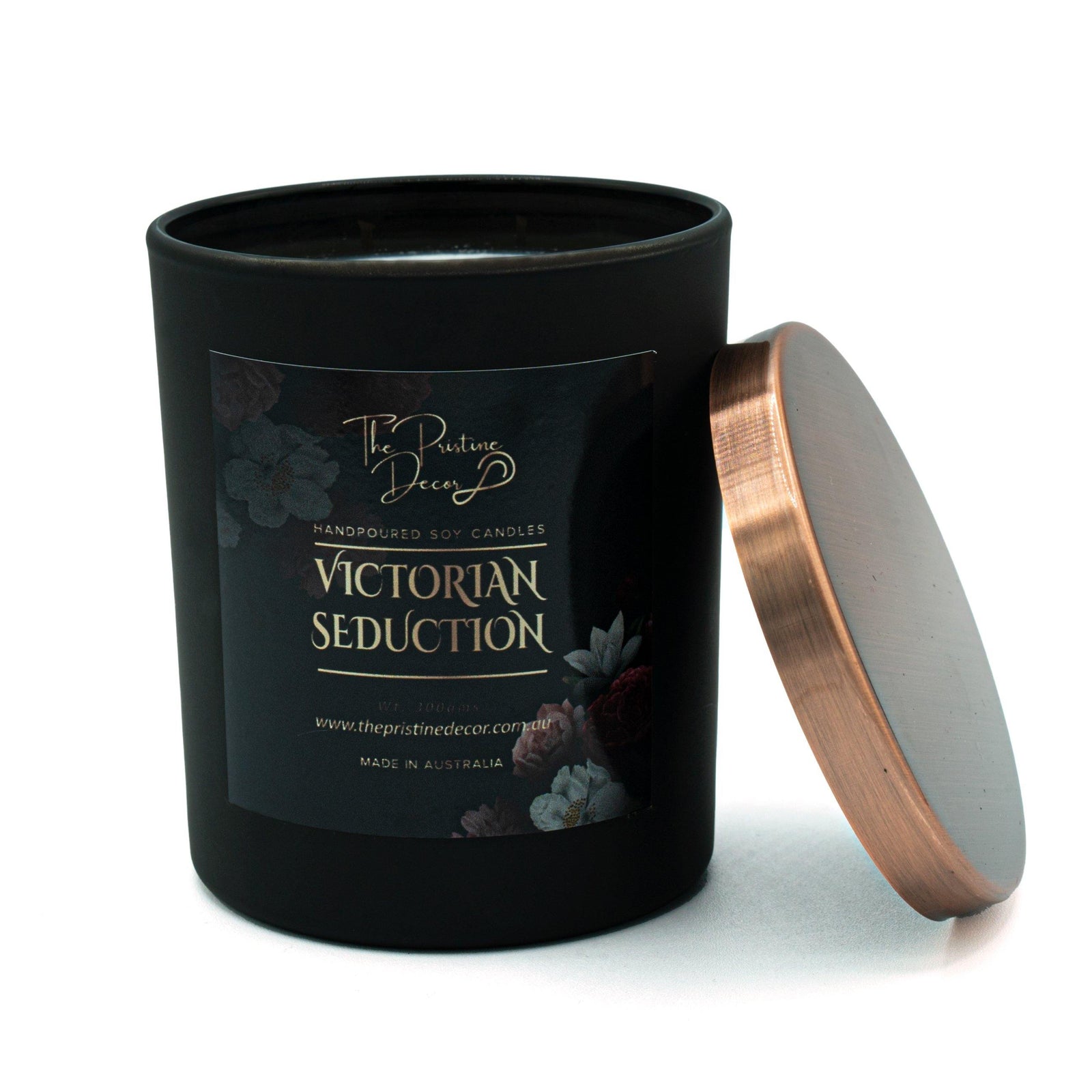 Scented Soy Candles - Rose Blend - Victorian Seduction