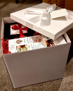 Gift Hamper | Gift Box | $150 Hamper - Wine Glass & Diffuser Package