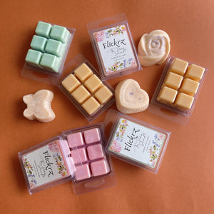 Scented Soy Wax Melts - Eco-Friendly, Affordable, Pastel colours, Clam shells, Gift set
